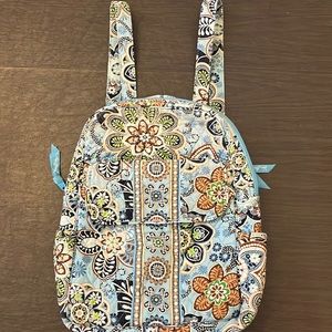 Vera Bradley Backpack-Bali Blue Pattern